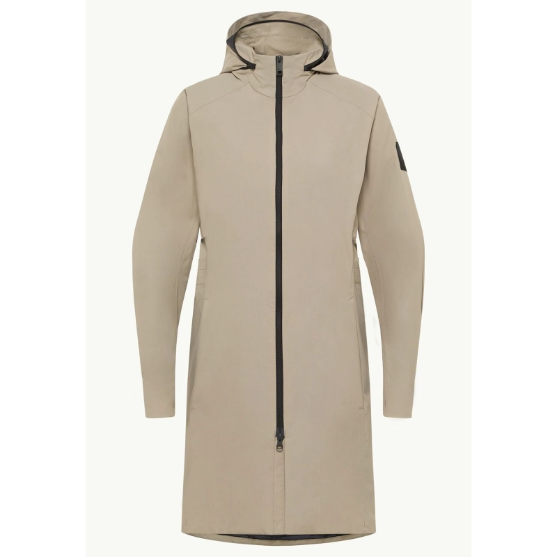 Jack Wolfskin Wellsee Coat Women's stone