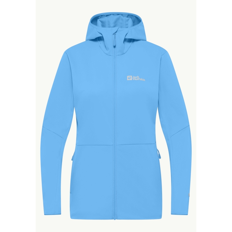 Jack Wolfskin Feldberg Hoody Women's mid blue