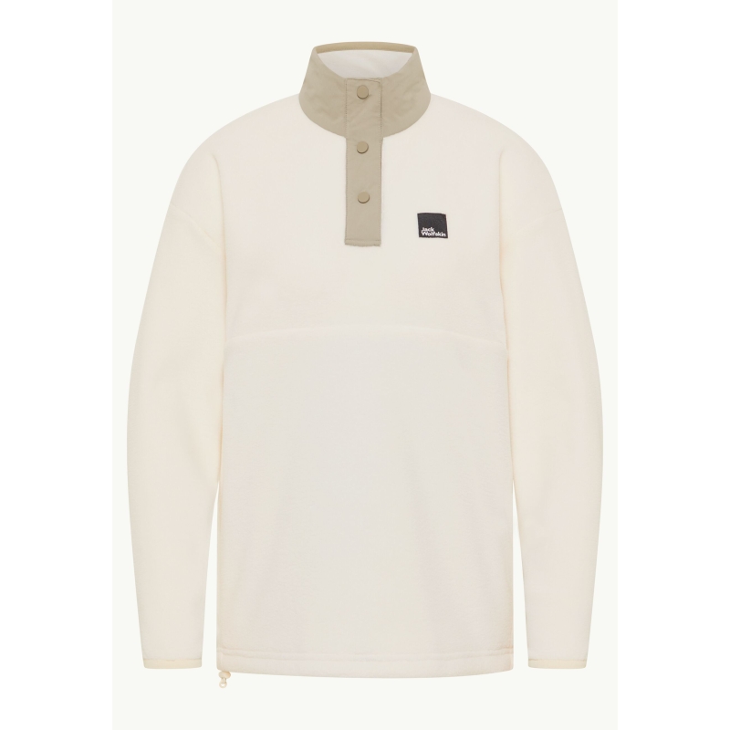Jack Wolfskin Sumetro Half Zip Women's cotton white