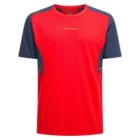 La Sportiva Ridge T-Shirt  Mountain Red/Night Sky