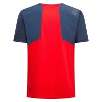 La Sportiva Ridge T-Shirt  Mountain Red/Night Sky