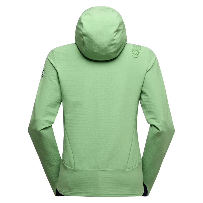 La Sportiva Descender Storm Jkt Women's Aspen Green/Night Sky
