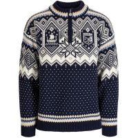 Dale VM Trondheim Masc. Sweater Navy  Offwhite  Sandmel.