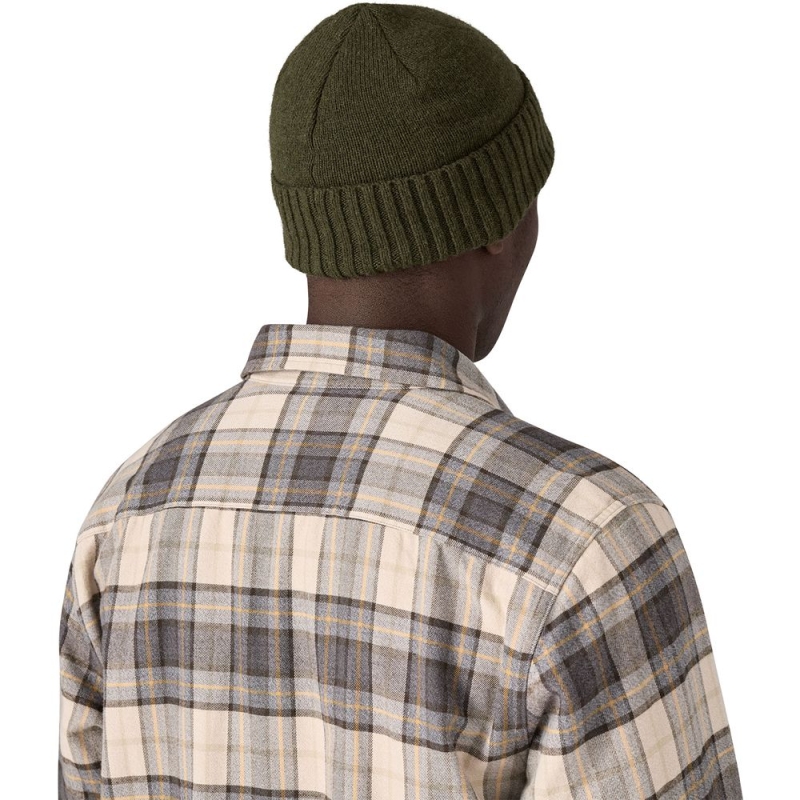 Patagonia Brodeo Beanie '73 Skyline: Pine Needle Green