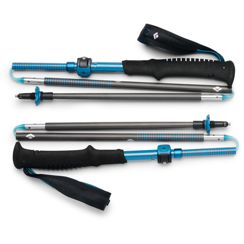 Black Diamond Distance Carbon FLZ Poles Desert Sky