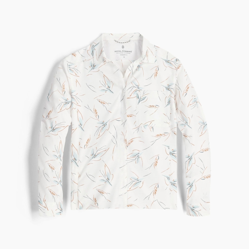 Royal Robbins Expedition III L/S Women's Ivory Caswell Pt
