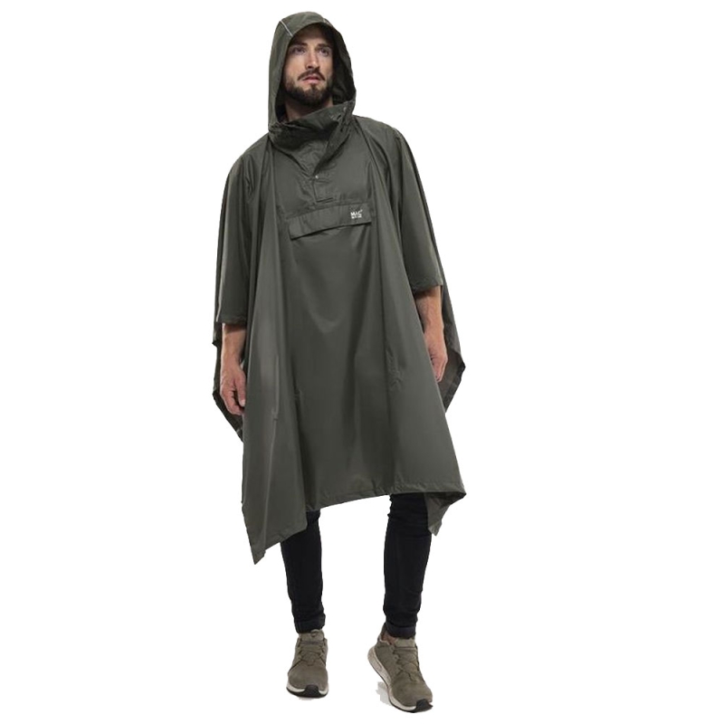Mac in a Sac Mac Poncho Khaki/Green