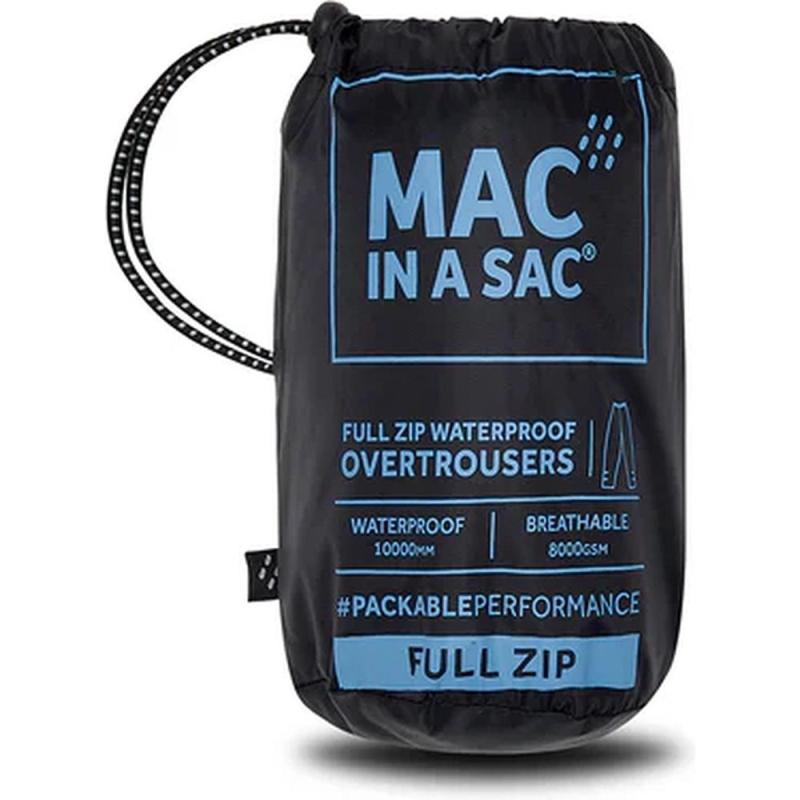 Mac in a Sac Broek Full Zip BLACK