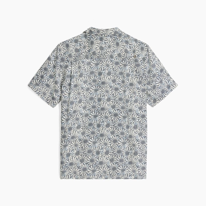 Royal Robbins Camino Pucker S/S Deep Blue Caledonia Pt