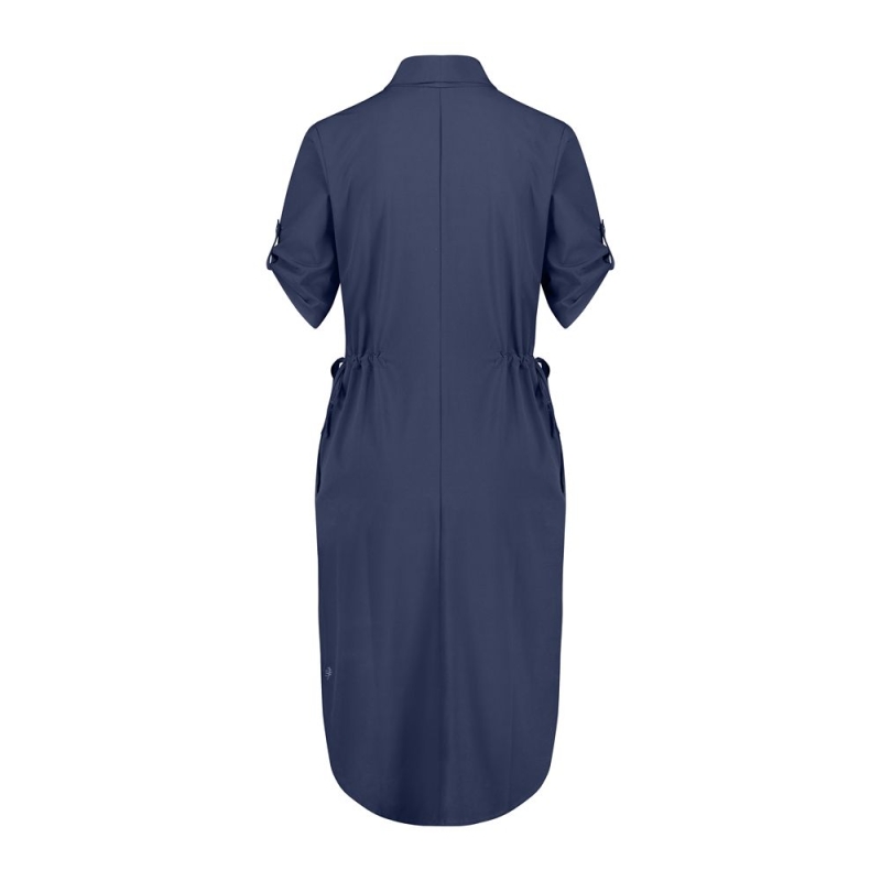 Royal Robbins Spotless Traveler Dress S/S Women's Navy