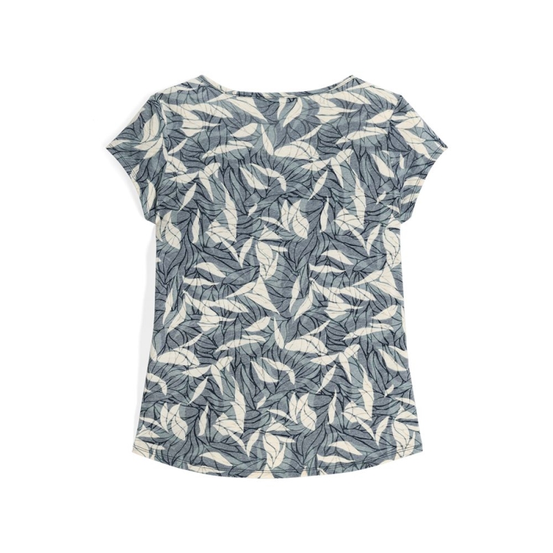 Royal Robbins Featherweight Tee Women's Deep Blue Presidio Pt