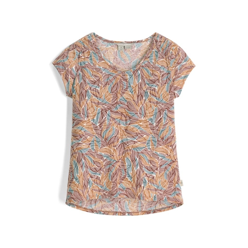 Royal Robbins Featherweight Tee Women's Wild Rhubarb Presidio Pt
