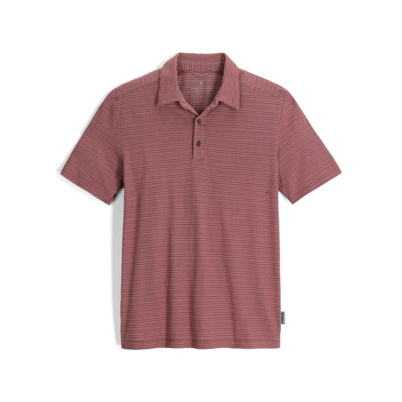 Royal Robbins Vacationer Polo Wild Rhubarb Str