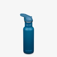 Klean Kanteen Drinkfles Classic Narrow met flip/sportdop, 532ml Corsair