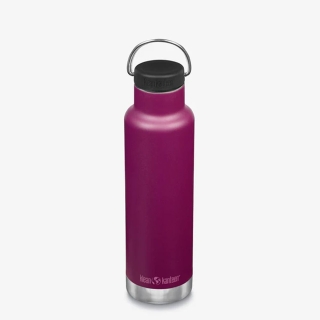 Klean Kanteen Isolatiefles Classic met ringdop, 592ml   Purple Potion