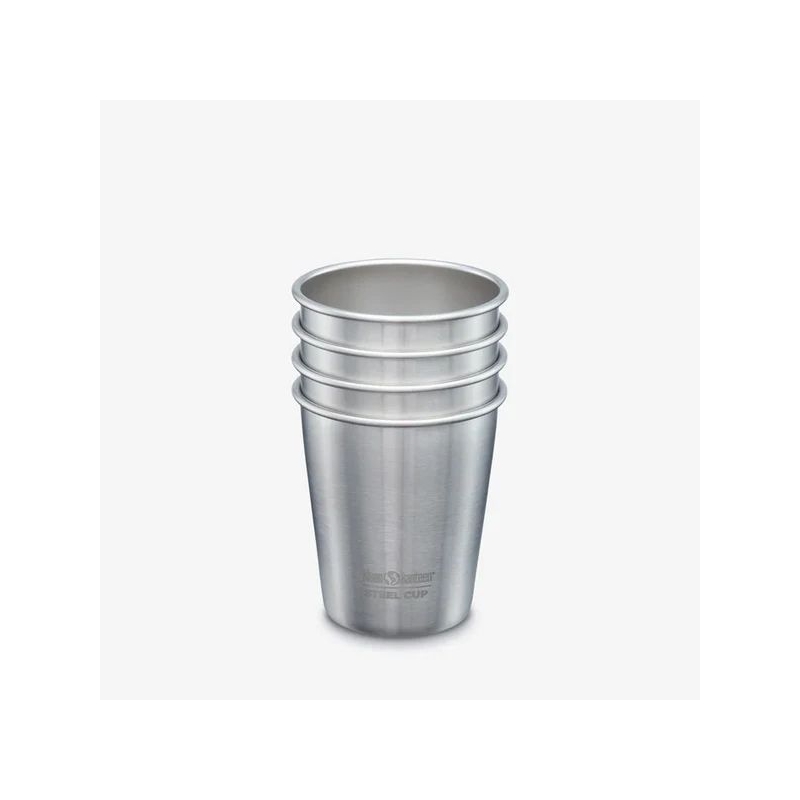 Klean Kanteen Beker 295ml - 4pack Brushed Stainless