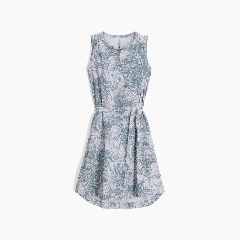 Royal Robbins Spotless Traveler Tank Dress Thistle Fern Pt