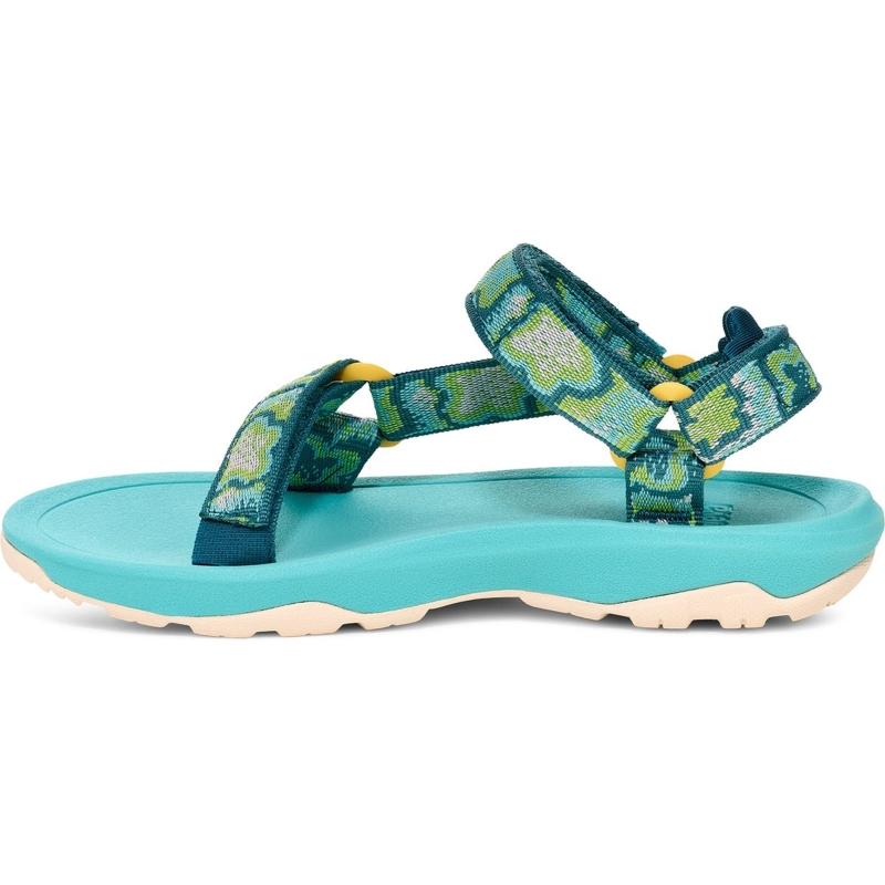 Teva Hurricane XLT 2 Children Neon Floral Bright Teal
