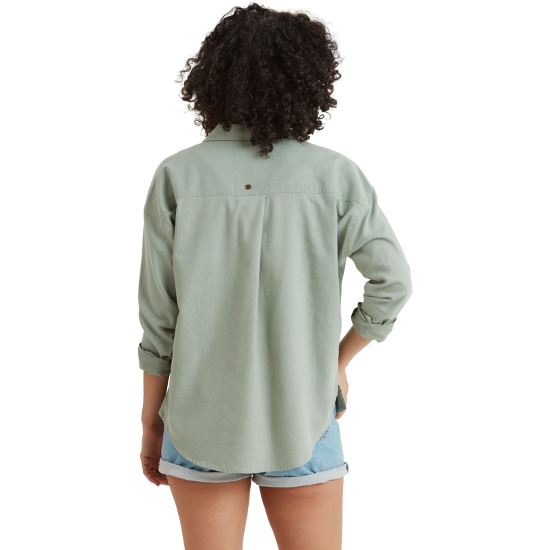 Sherpa Palmo L/S Shirt Women's Celery