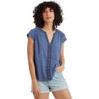 Sherpa Hara Cap Sleeve Top Women's Seaport Blue