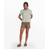 Sherpa Jaya Camp Shirt Women's Celery Indi Blossom