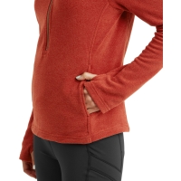 Sherpa Rolpa Eco Pullover Zip Women's Rust