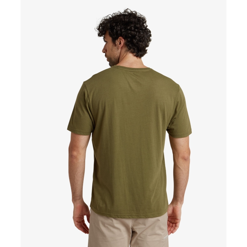 Sherpa Bali Retro Sunset Tee Moss