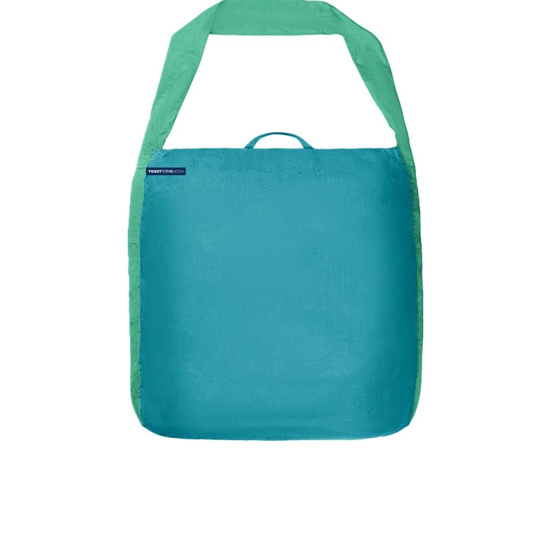 Ticket to the Moon Eco Bag Large Mint / Jade Green