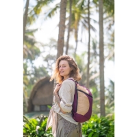 Ticket to the Moon Mini Backpack Plum / Hazelnut
