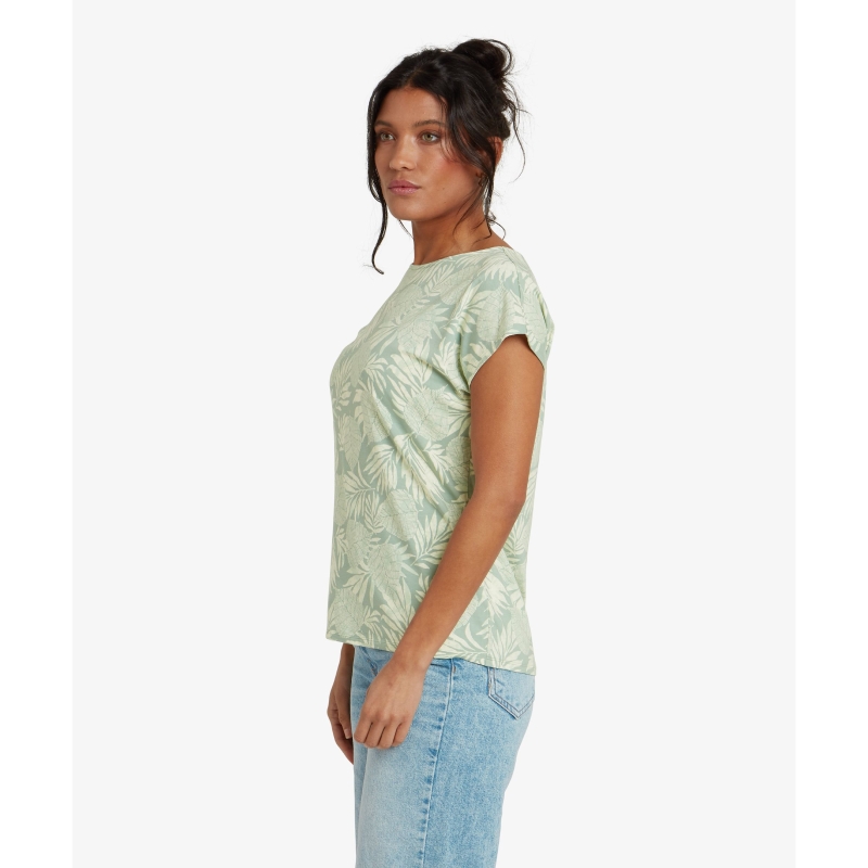 Sherpa Neha Tee Women's Celery Bhodi Leaf
