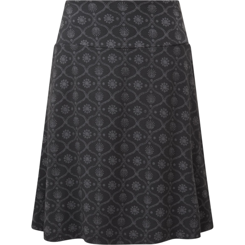 Sherpa Padma Pull On Skirt Women's Black Sublime