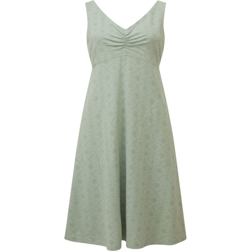 Sherpa Neha Empire Dress Women's Celery Sublime