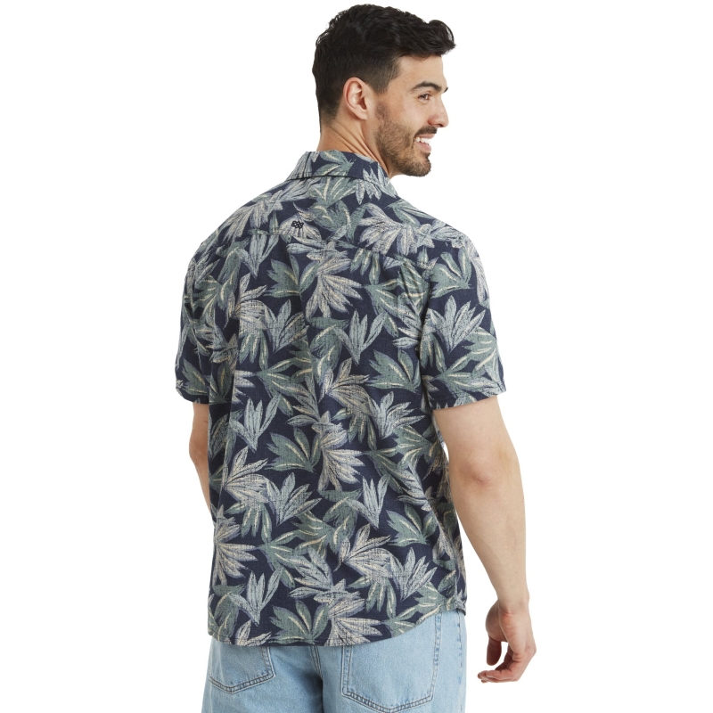 Sherpa Havai SS Shirt Rathee Blue