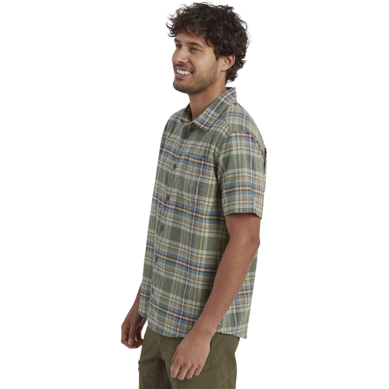 Sherpa Rudra SS Shirt Dark Thyme