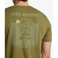 Sherpa Bali Terrain Tee Moss