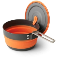 Sea to Summit Frontier UL Collapsible Pot - 1L Puffin's Bill Orange