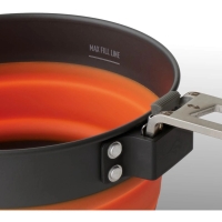Sea to Summit Frontier UL Collapsible Pot - 1L Puffin's Bill Orange