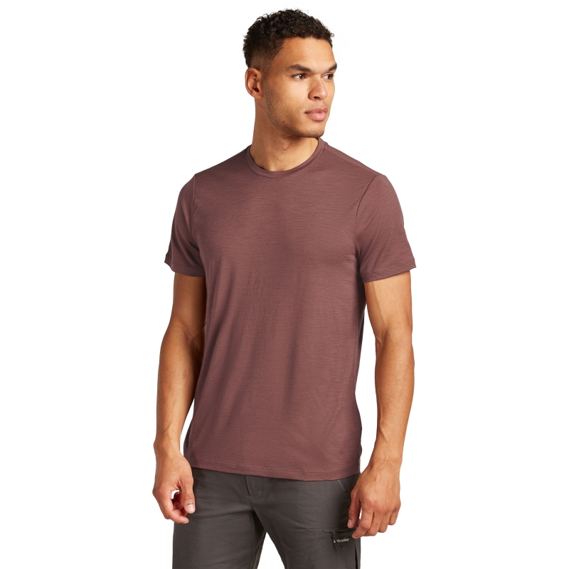 Icebreaker Mer 150 Tech Lite III SS Tee Carob