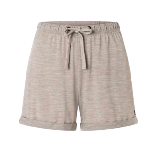Super Natural Wide Shorts Women's Vintage Khaki Melange