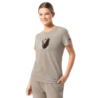 Super Natural Rio Grande Tee Women's Vintage Khaki Melange/Various