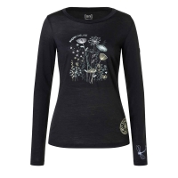 Super Natural Hodgepodge LS Women's Jet Black/Various