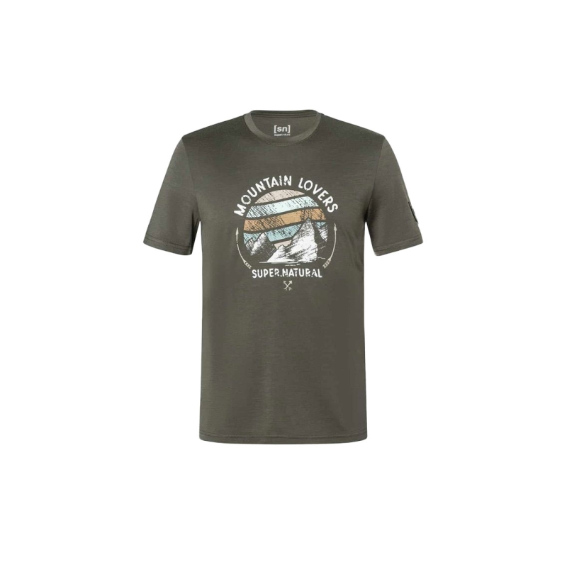 Super Natural Northern Lights Bio J Tee Black Ink/Various