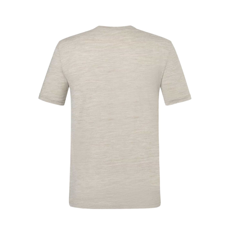 Super Natural Sailor Tee Vintage Khaki Melange/Black In
