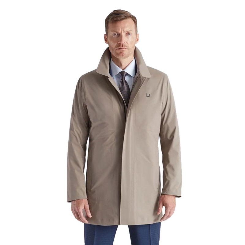 Ubr Sky Fall Coat  Driftwood