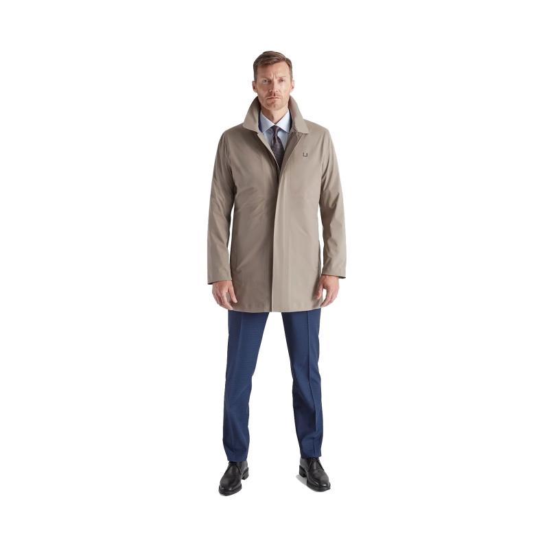Ubr Sky Fall Coat  Driftwood