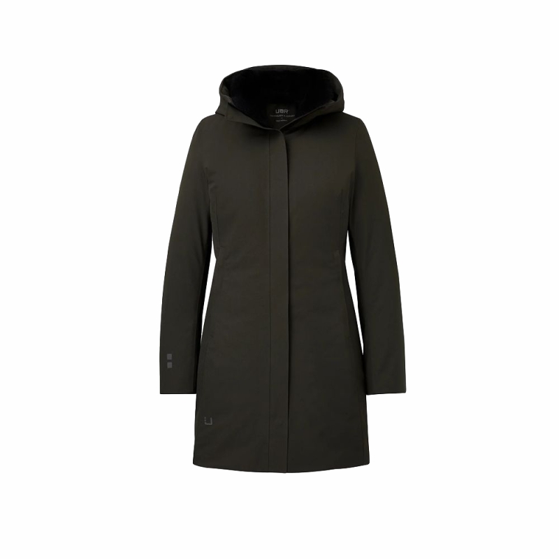 Ubr White heat Parka Women's Olive