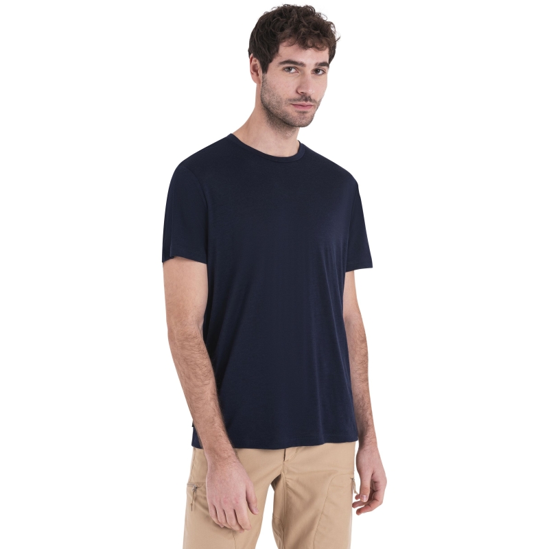 Icebreaker Mer 150 Tech Lite III SS Tee Midnight Navy
