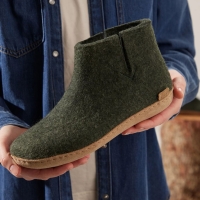 Glerups Boot Leather Forest