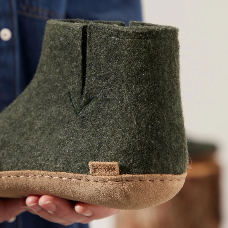 Glerups Boot Leather Forest
