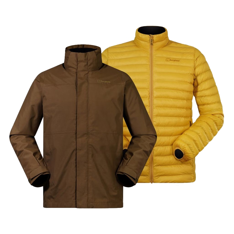 Berghaus Hillwalker 2.0 HL 3 in 1 jacket Bruin